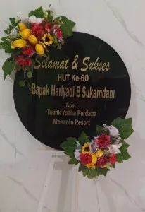 Papan Akrilik Ucapan Ulang Tahun Rasuna Said